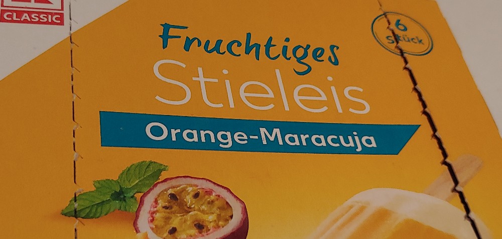 Stieleis, Vanille mit Orangen-Maracuja Fruchteisüberzug von hard | Hochgeladen von: hardy1912241
