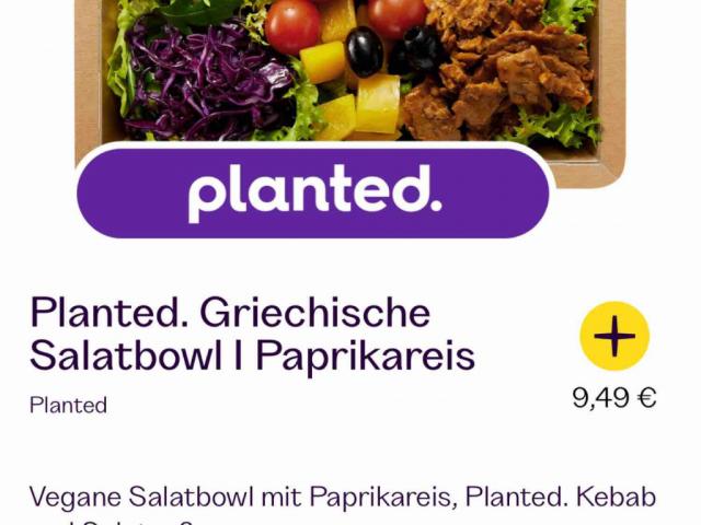 Planted. Griechische Bowl, vegan von Jules4Life | Hochgeladen von: Jules4Life