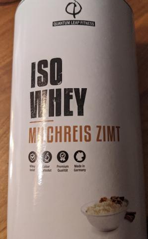 Quantum Leap Fitness, Iso Whey Milchreis Zimt von Tschulsn81 | Hochgeladen von: Tschulsn81