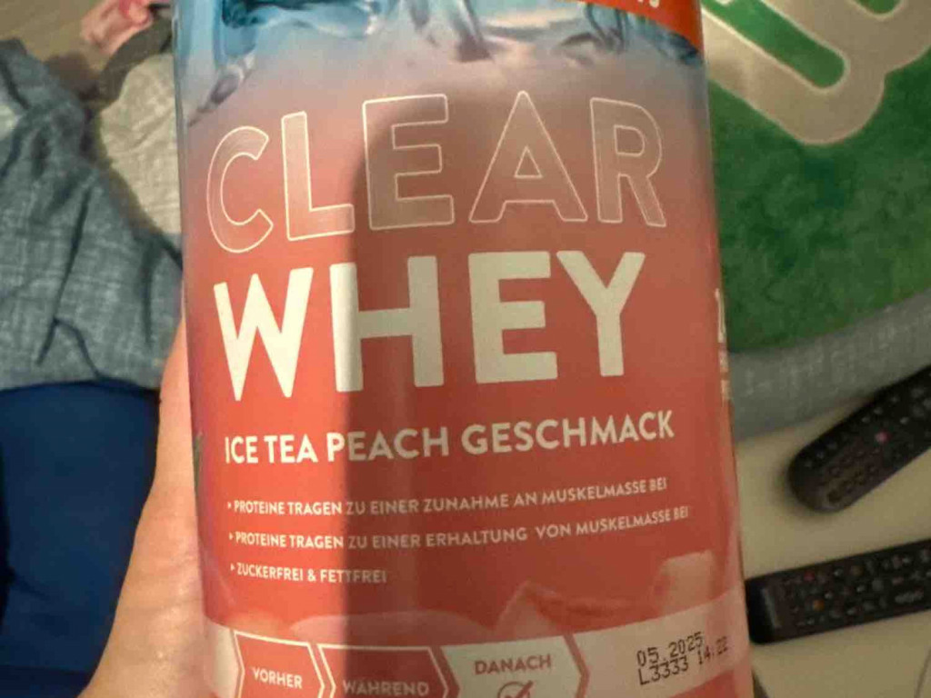 Clear Whey, Ice Tea Peach von jessyfurtmayr | Hochgeladen von: jessyfurtmayr