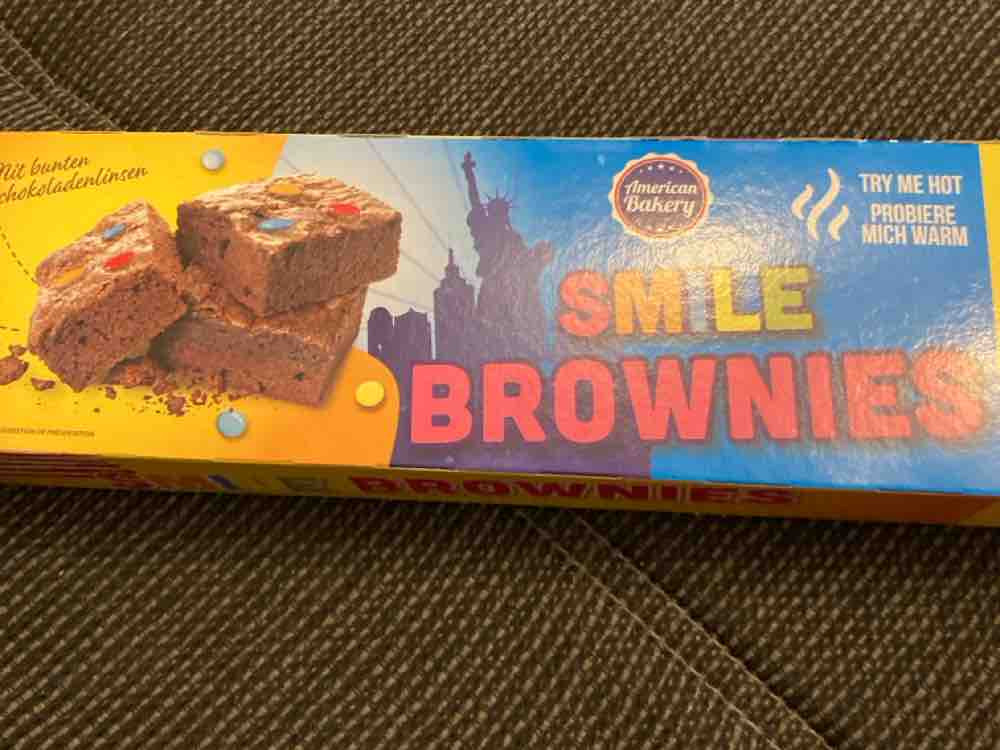 Smile Brownies, mit bunten Schokolinsen von Shaolin23 | Hochgeladen von: Shaolin23