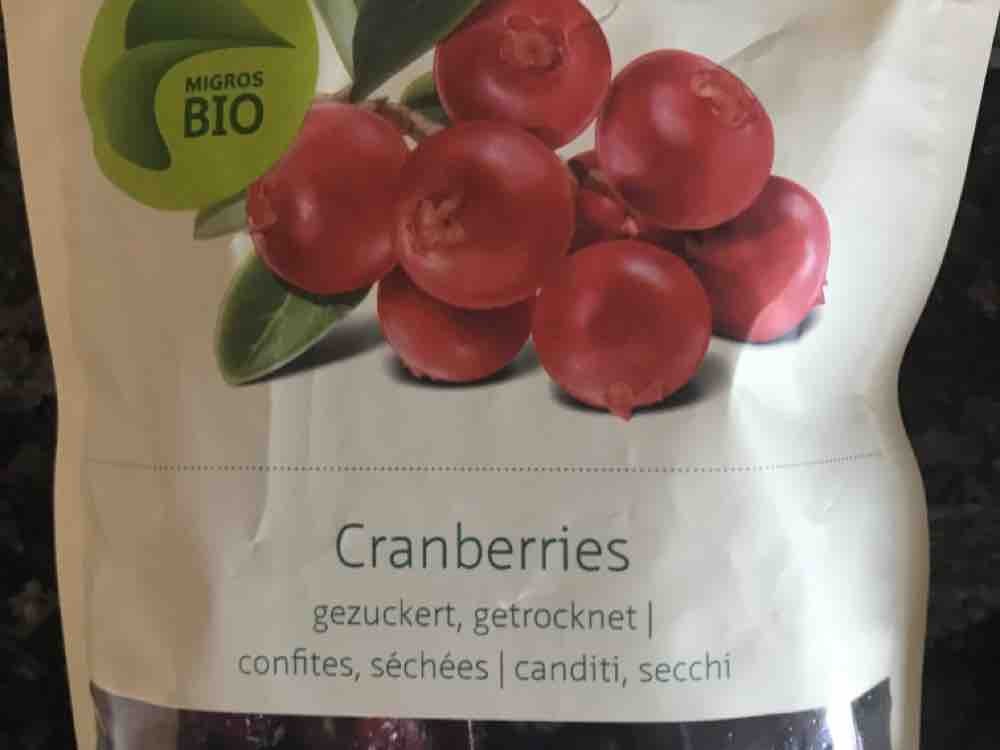 Cranberries getrocknet Bio Migros, Cranberries von Frebas | Hochgeladen von: Frebas