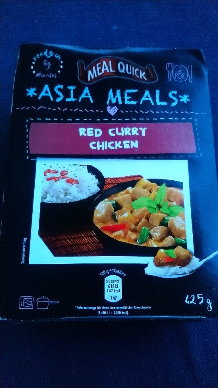 Asia Meals, Red Curry Chicken von Herr Salve | Hochgeladen von: Herr Salve