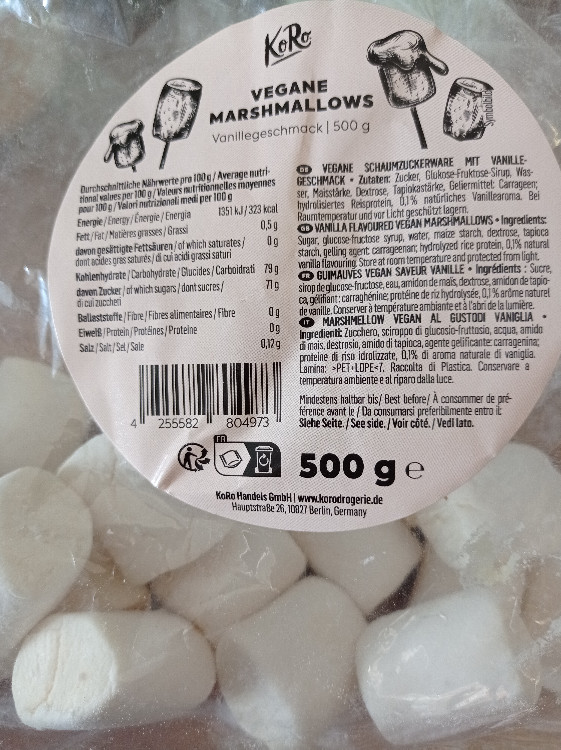 KoRo Vegane Marshmallows von isadora | Hochgeladen von: isadora