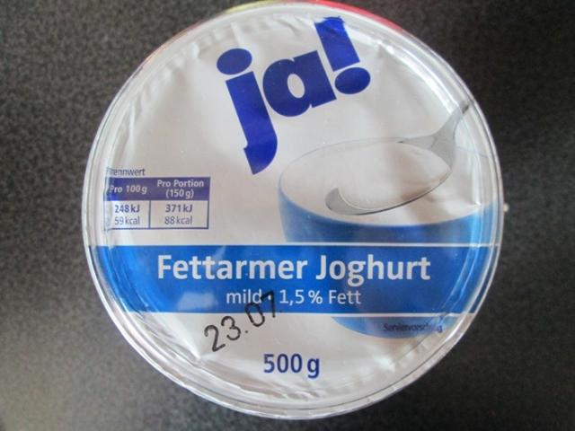 Fettarmer Joghurt mild 1,5%, natur | Hochgeladen von: CaroHayd