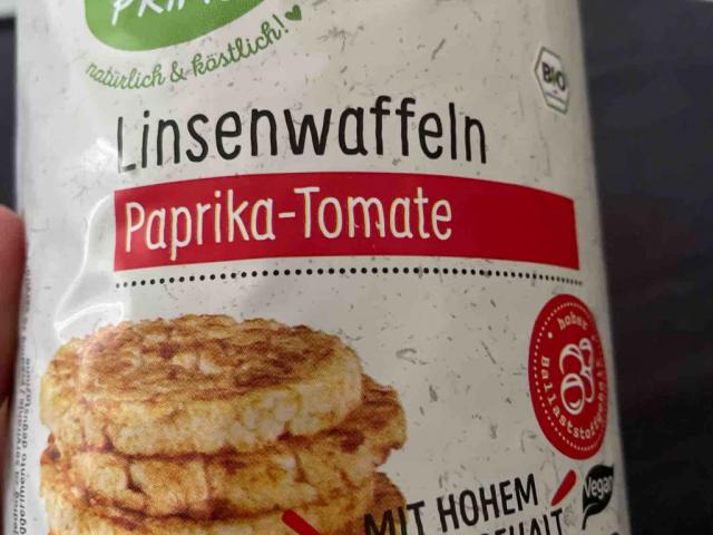 Linsen Waffeln, Tomate Paprika by chrriiz | Hochgeladen von: chrriiz