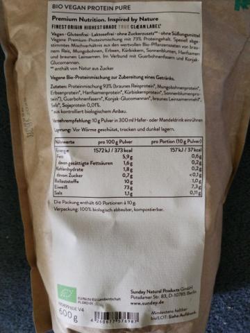 Vegan Protein Pure 72% | Hochgeladen von: AizmoNeko