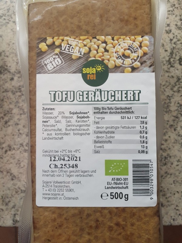 Tofu geräuchert, Bio von nebo1988 | Hochgeladen von: nebo1988