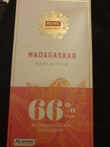 Rewe Feine Welt Madagaskar Edelbitter 66% von Partyschaum | Hochgeladen von: Partyschaum