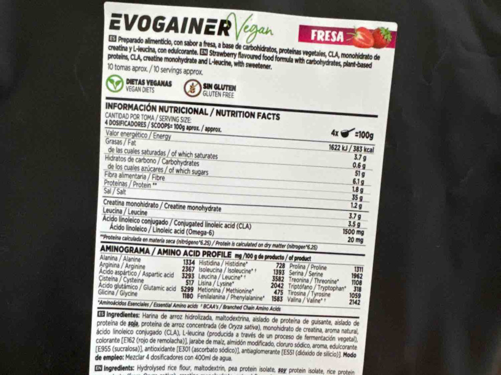 EVOGAINER Vegan, Fresa von snidernic | Hochgeladen von: snidernic