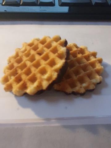 Mini Waffeln mit Schokofuss in Zartbitterschokolade von BunnyHun | Hochgeladen von: BunnyHunny