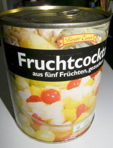 Fruchtcocktail, aus fünf Früchten, gez | Hochgeladen von: Samson1964