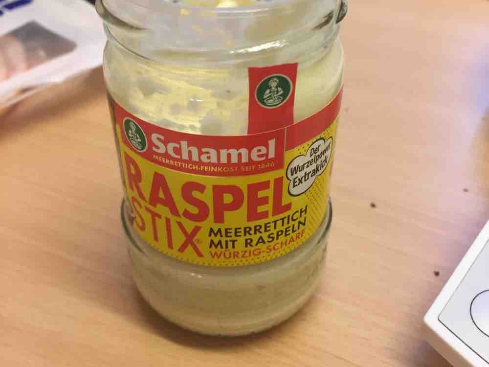 Schamel, Raspelstix Meerrettich mit Raspeln, würzig-scharf Kalorien ...