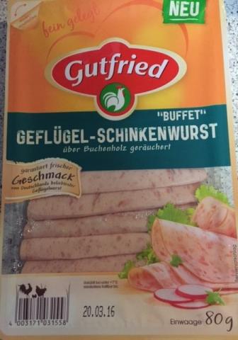 Geflügel-Schinkenwurst, "Buffet" | Hochgeladen von: anutschka934