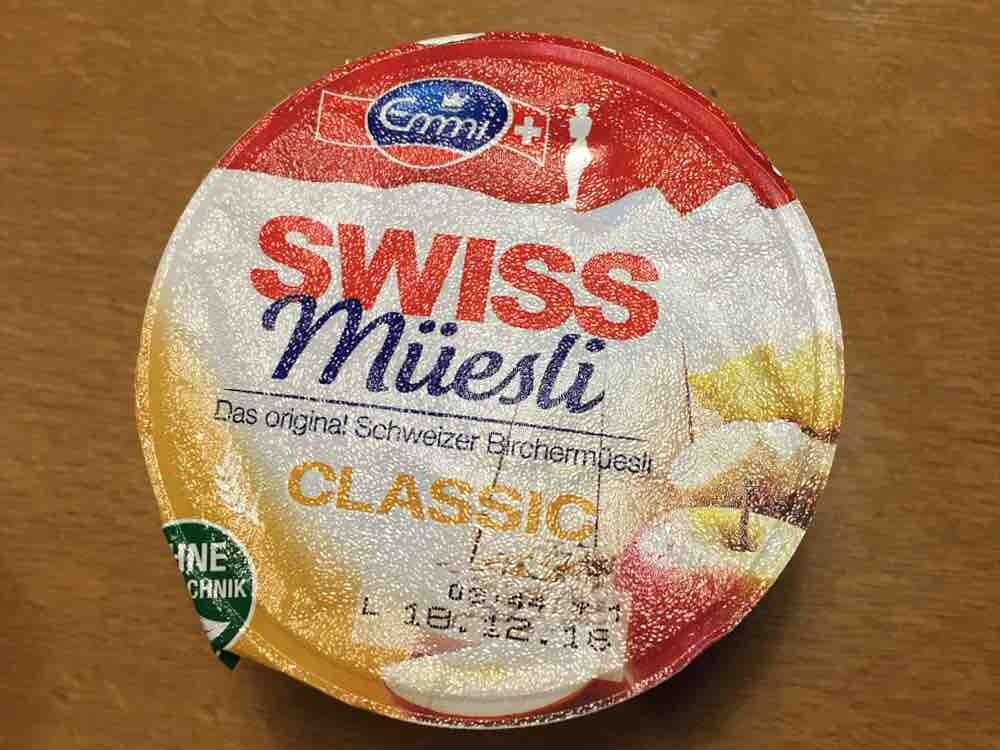 Emmi, Swiss Müesli Classic, Original Schweizer Birchermüsli Kalorien ...