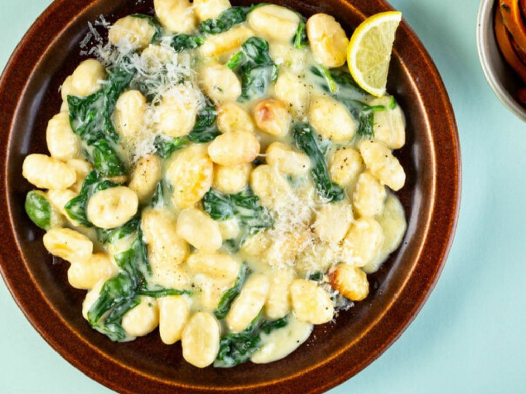 Knusprige Gnocchi mit Spinat Käse Sauce von steks | Hochgeladen von: steks Knusprige Gnocchi mit Spinat Käse Sauce von steks | Hochgeladen von: steks