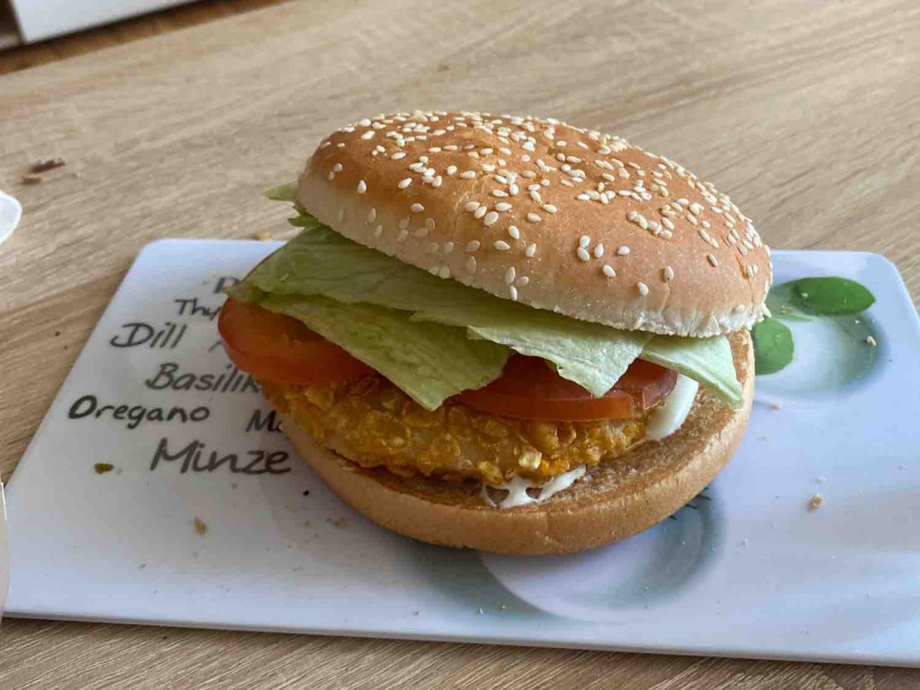 Crunchy Chicken Burger, Sesam , ohne Extras von antoniaselinax | Hochgeladen von: antoniaselinax