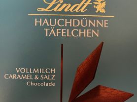 Hauchdünne Täfelchen, Vollmilch, Caramel und Salz | Hochgeladen von: bluemoon24