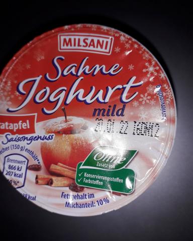 Sahne Joghurt mild, Bratapfel | Hochgeladen von: Monika4711