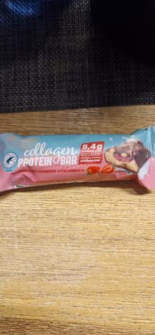 Collagen Proteinbar, Joghurt-Erdbeer von Nad1 | Hochgeladen von: Nad1 Collagen Proteinbar, Joghurt-Erdbeer von Nad1 | Hochgeladen von: Nad1