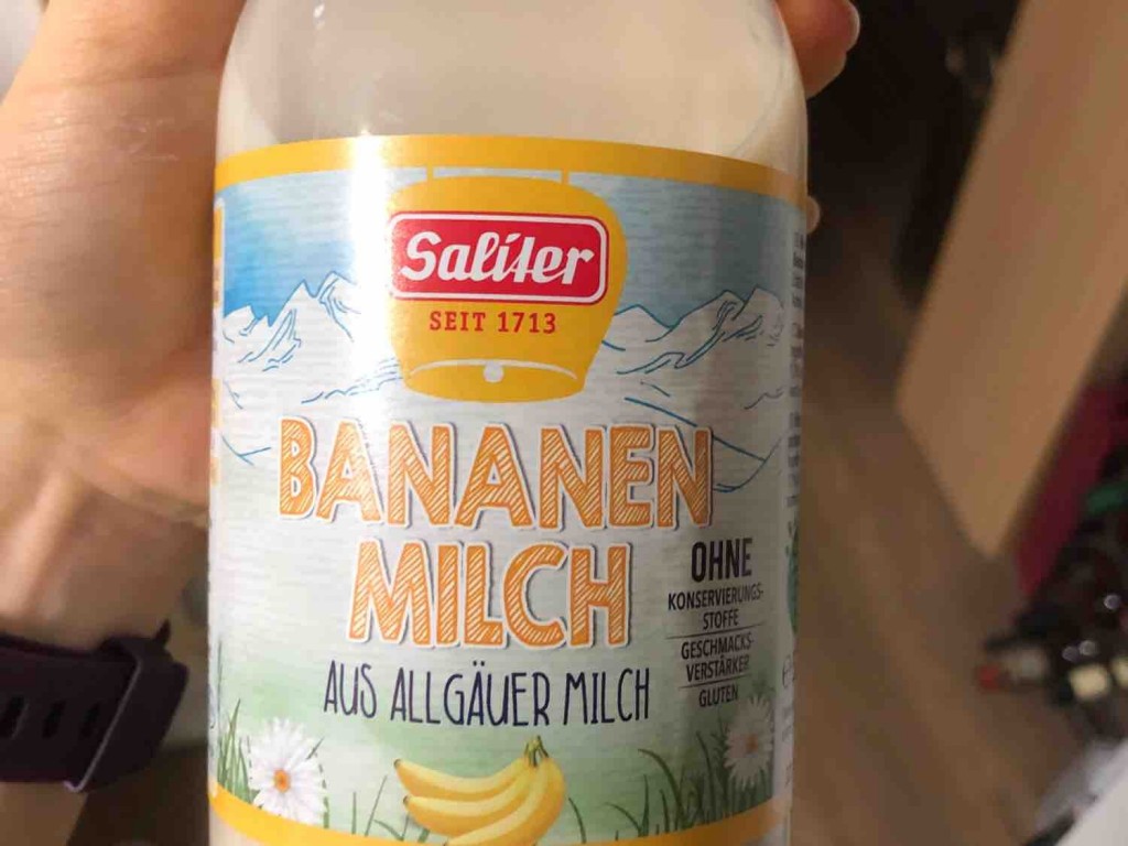 Saliter Bananenmilch, Banane von alexandra.habermeier | Hochgeladen von: alexandra.habermeier