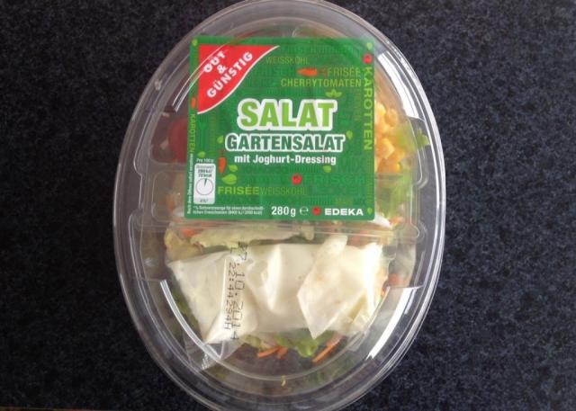 Salat: Gartensalat mit Joghurt-Dressing | Hochgeladen von: xmellixx
