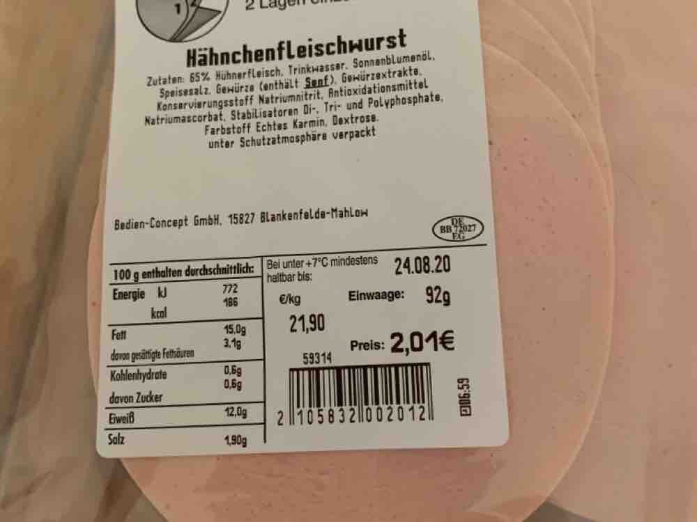 Hähnchen fleischwurst von Tiffi76 | Hochgeladen von: Tiffi76