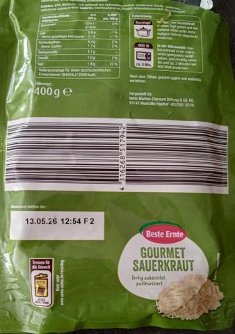 Sauerkraut, fein gewürzt | Hochgeladen von: Rhea S