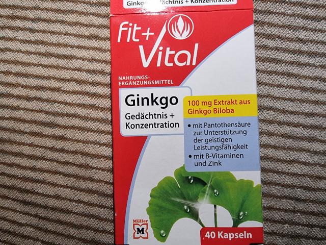 fit+vital Ginko Gedächtnis + Konzentration von Violine0815 | Hochgeladen von: Violine0815