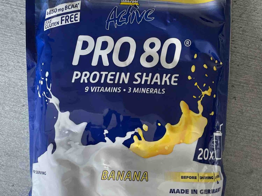Active Pro 80 Protein Shake, Banana von Micha07 | Hochgeladen von: Micha07