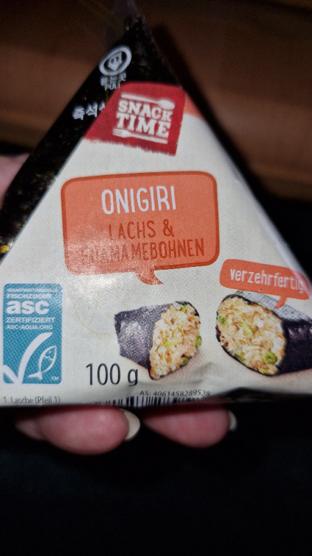 Onigiri, Lachs & Edamamebohnen von Weisheitszahn74 | Hochgeladen von: Weisheitszahn74