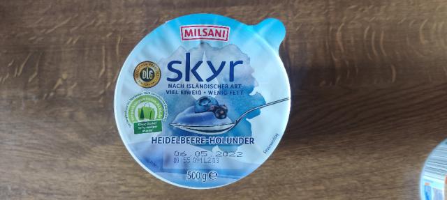 Skyr, Heidelbeere-Holunder by Halmo | Uploaded by: Halmo