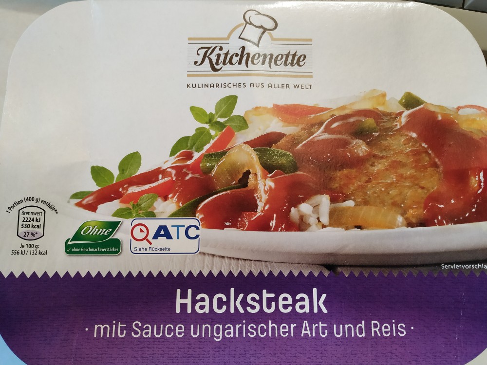 Hacksteak mit Sauce ungarischer Art und Reis von Rafaelk79 | Hochgeladen von: Rafaelk79