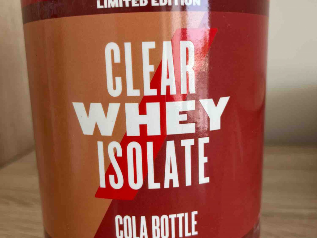 Clear Whey isolate, Cola bottle von builttolast84 | Hochgeladen von: builttolast84