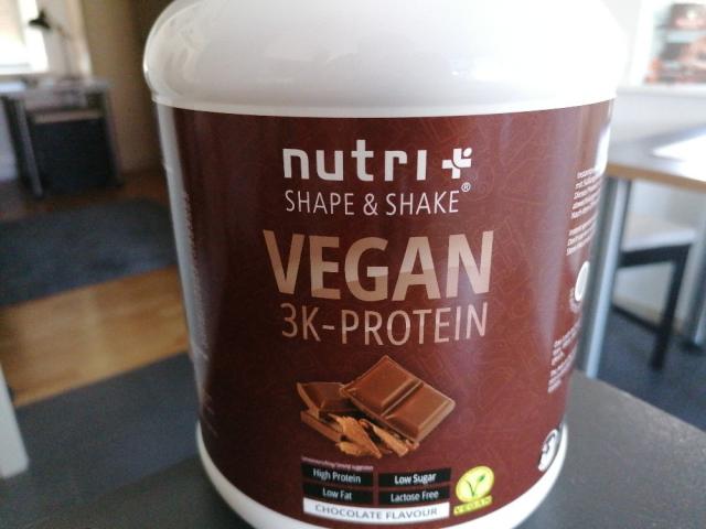 Shape & Shake, Vegan 3K-Protein, Schokolade von NextHype | Hochgeladen von: NextHype