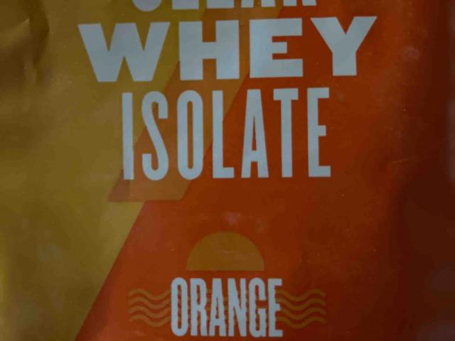 Clear Whey Isolate Orange von Cathy2286 | Hochgeladen von: Cathy2286