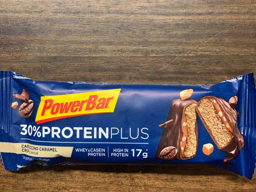 PowerBar 30% Protein Plus, Cappuccino Caramel Crisp Flavour by L | Hochgeladen von: LuxSportler