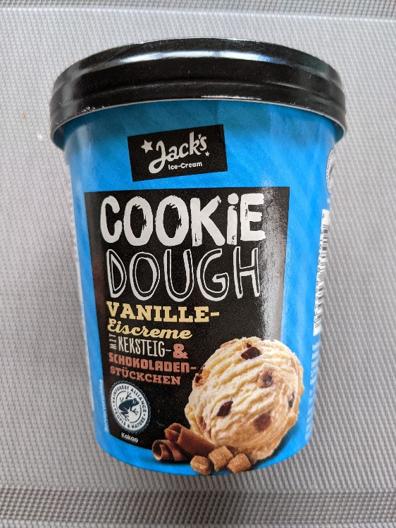 Cookie Dough Vanille-Eiscreme, mit Keksteig- & Schokoladenst | Hochgeladen von: MrMaki