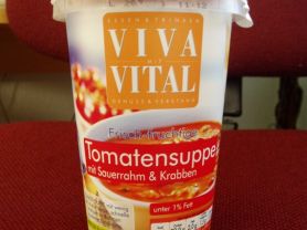 VIVA VITAL Tomatensuppe mit Sauerrahm & Krab | Hochgeladen von: Juvel5
