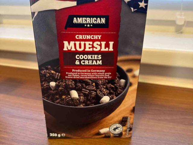 American Crunchy Muesli, Cookies & Cream von jessicawinki | Hochgeladen von: jessicawinki