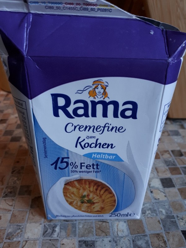 Rama Cremefine zum kochen, (15% Fett) von ReindlIris | Hochgeladen von: ReindlIris