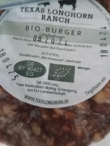 Bio Texas Longhorn Burger  by Indiana 55 | Uploaded by: Indiana 55