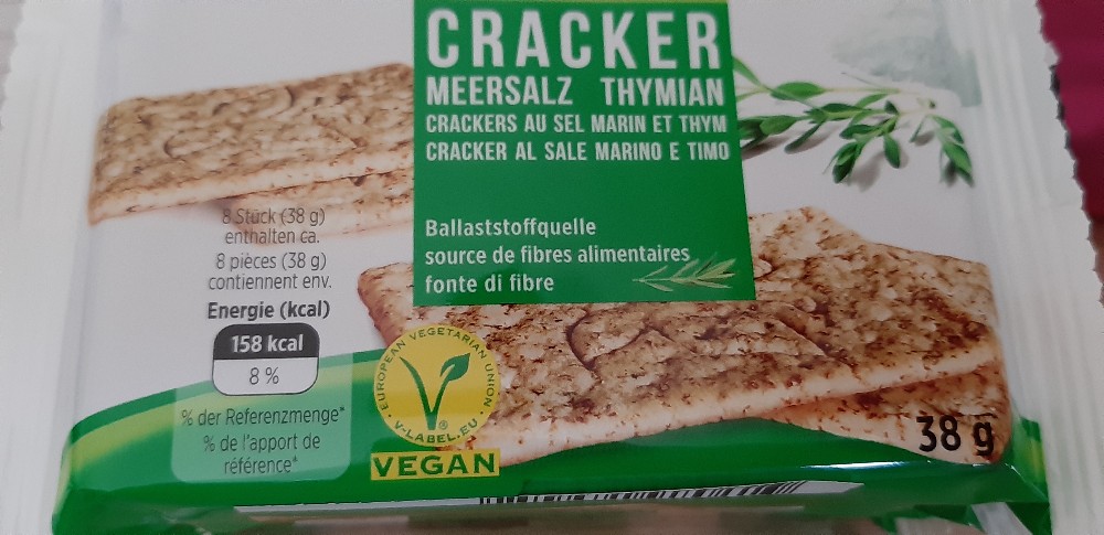 Cracker, Meersalz und Thymian von ClaudiaL1968 | Hochgeladen von: ClaudiaL1968