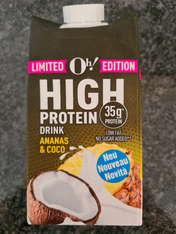 Oh! High Protein Drink (Ananas & Coco) von Jozu96 | Hochgeladen von: Jozu96