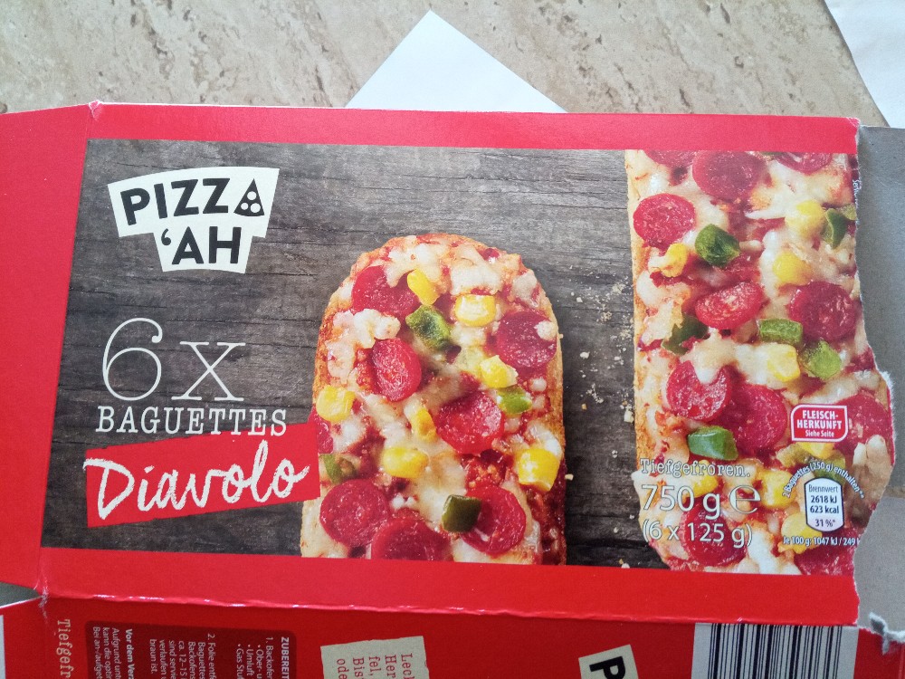 Pizzabaguettes Diavolo von Michael1 | Hochgeladen von: Michael1