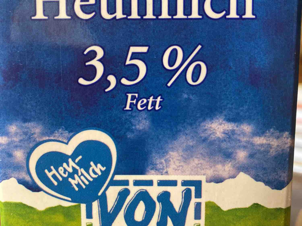 Haltbare Heumilch von  hier, 3,5 % von Sonisonne | Hochgeladen von: Sonisonne