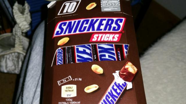 Snickers Sticks | Hochgeladen von: Anonyme