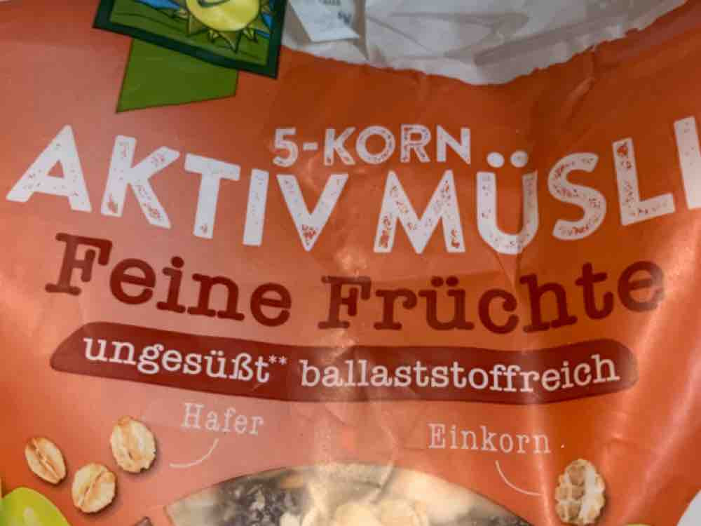 5-Korn Aktiv Müsli, Feine Früchte von JensLau | Hochgeladen von: JensLau