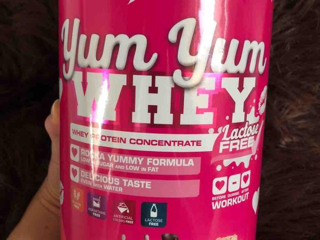 Rocka Nutrition Yum Yum Whey Cookie Dough von laurayane | Hochgeladen von: laurayane