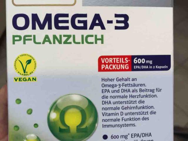 System Omega-3 pflanzlich, 2 Kapseln von bbtt | Hochgeladen von: bbtt